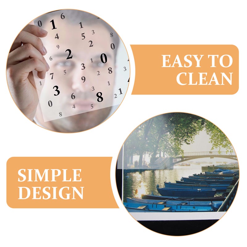 Self-Adhesive PET Material Sheets for Photo Printing, Perfect for Gifts and Decorations - Image 4
