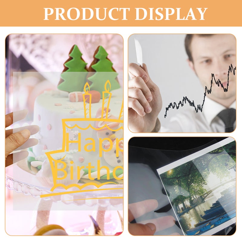 Self-Adhesive PET Material Sheets for Photo Printing, Perfect for Gifts and Decorations - Image 5