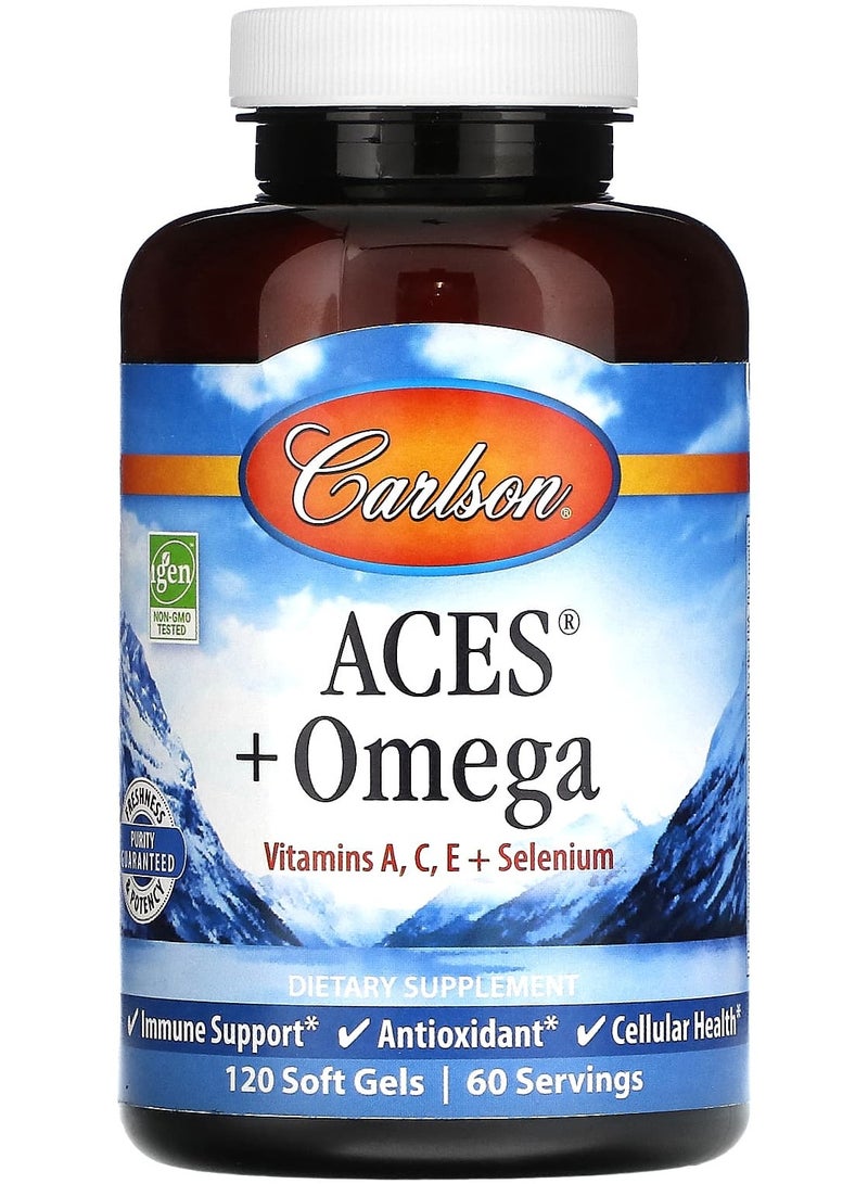 ACES + Omega, 120 Softgels