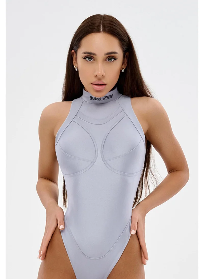 Bona Fide Atomic Body Silver Atomic Body Swimsuit for Women for Women | Best Price UAE