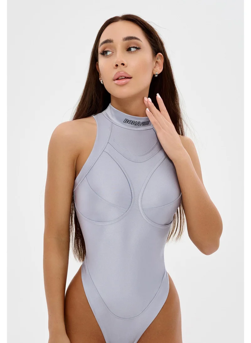 Bona Fide Atomic Body Silver Atomic Body Swimsuit for Women for Women | Best Price UAE