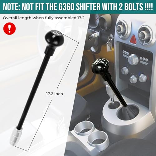 Foruly NV4500 Shifter Stick - Straight Handle with 14MM Knob Adapter - Fits for Dodge Ram NV4500 (Excludes 2-Bolt G360) - Image 4