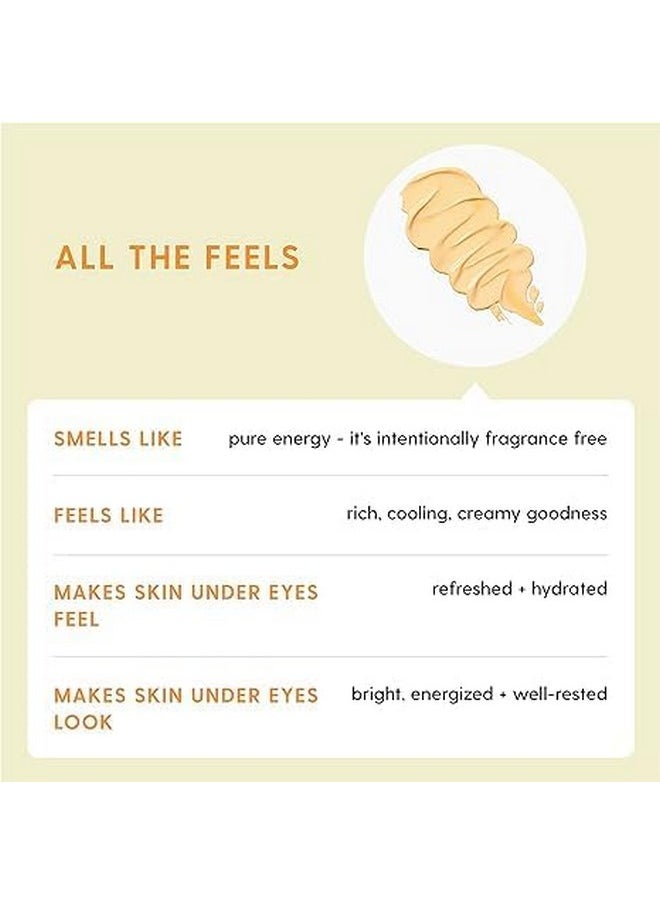 Kinship Brightwave Vitamin C Face + Eye Duo 10% Vitamin C Serum (1 Fl Oz) Brightening Eye Cream (0.5 Oz) Fade Dark Spots Reduce Fine Lines Wrinkles Dark Circles + Puffiness All Skin Types  - Image 4
