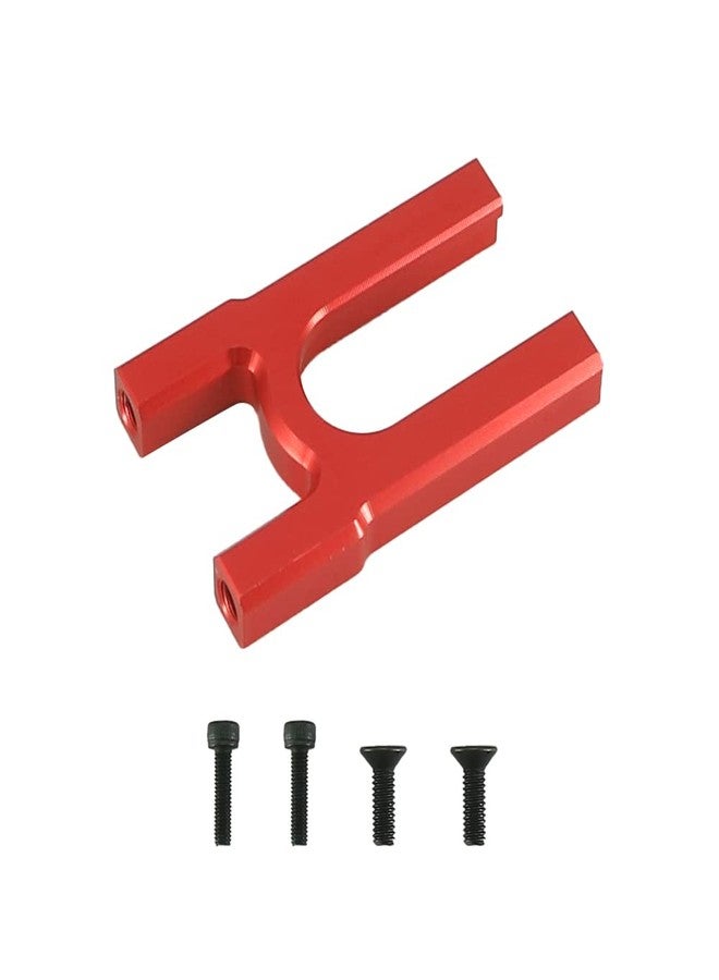RCAWD Alloy Center Diff Mount for Arrma Mojave Talion Typhon Felony Infraction Karton Limitless Notorious Outcast Hopups Upgrade Parts(Red) - Image 1