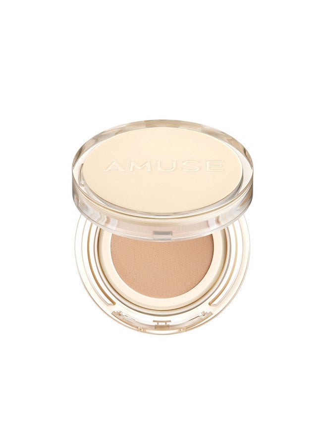 AMUSE Dew Jelly Vegan Cushion Foundation 02 NUDE | dewy, glow, long-lasting, double coverage, clean beauty, lightweight, natural look, foundation for sensitive skin, hydrating cushion - Image 1