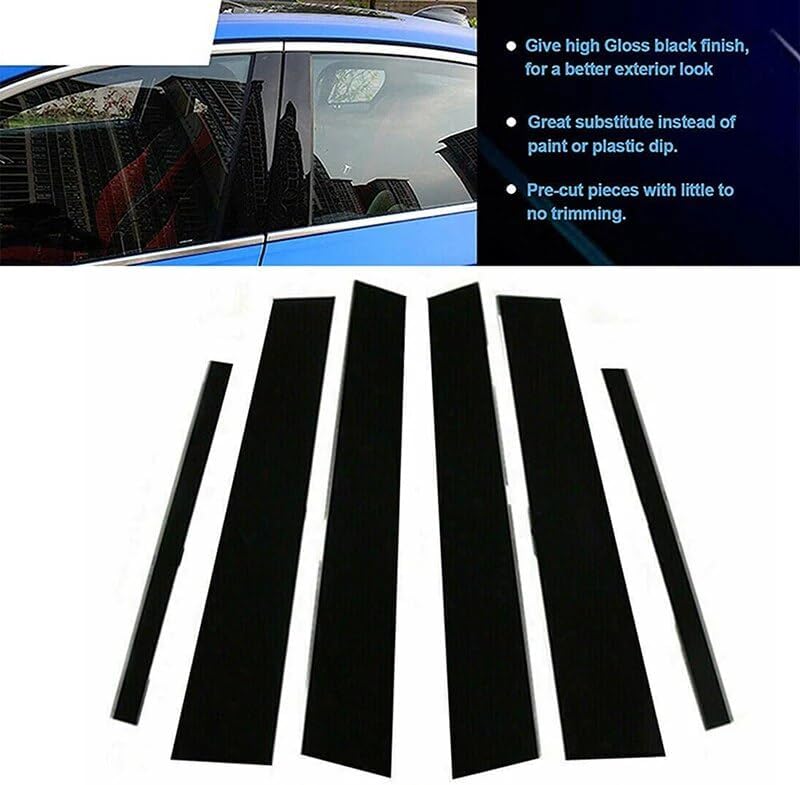 QASULER 8Pcs Car Window Pillar Posts for BMW X3 F25 - Image 4