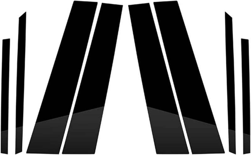 QASULER 8Pcs Car Window Pillar Posts for BMW X3 F25 - Image 1