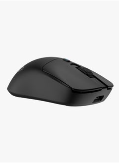 porodo Triple-Mode 12000 DPI Gaming Mouse with 7 Programable Keys & 6 Level DPI / Bluetooth, Wired & Wireless Connectivity / Lightweight - Black  - Image 2