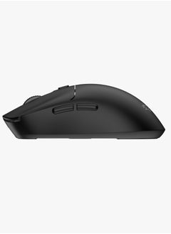 porodo Triple-Mode 12000 DPI Gaming Mouse with 7 Programable Keys & 6 Level DPI / Bluetooth, Wired & Wireless Connectivity / Lightweight - Black  - Image 4