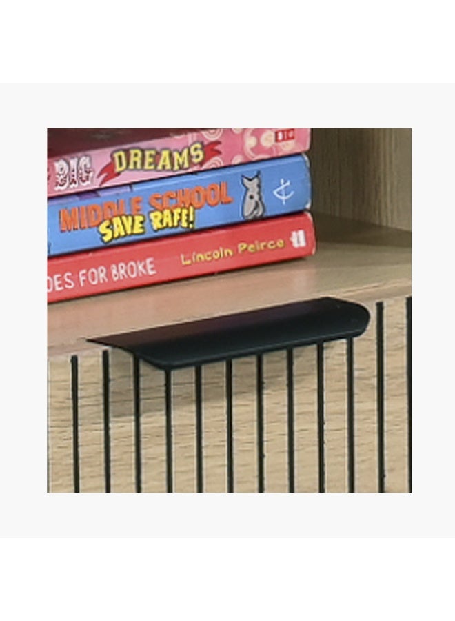 Home Box موفو-لازيرو طاولة جانبية بخزانة درج واحد ورف مفتوح - بلوط - Image 5