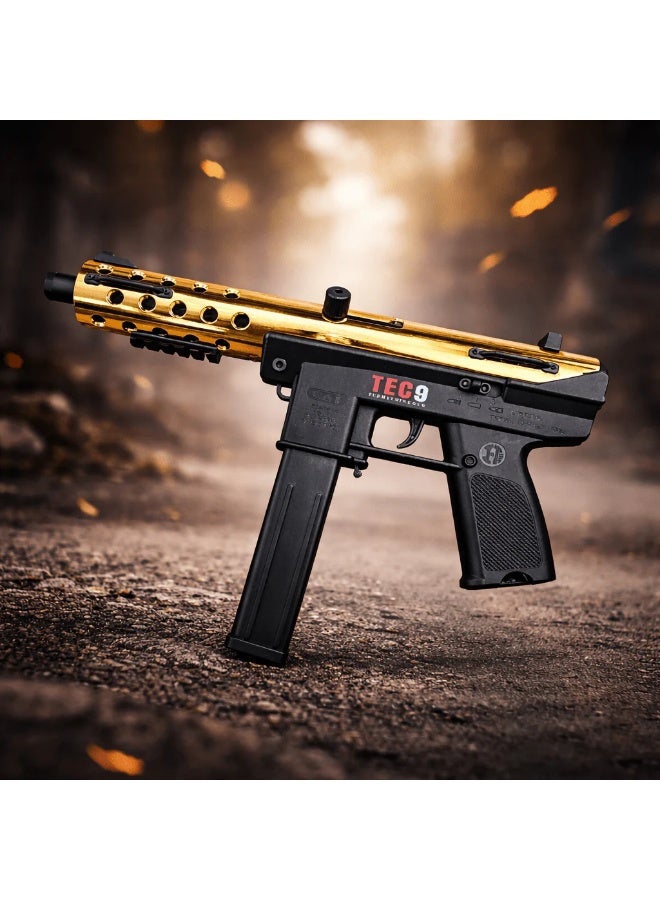 TEC9 Electric Toy Gun Outdoor Shooting Game Splashing Blaster Gun for Boys - Image 1