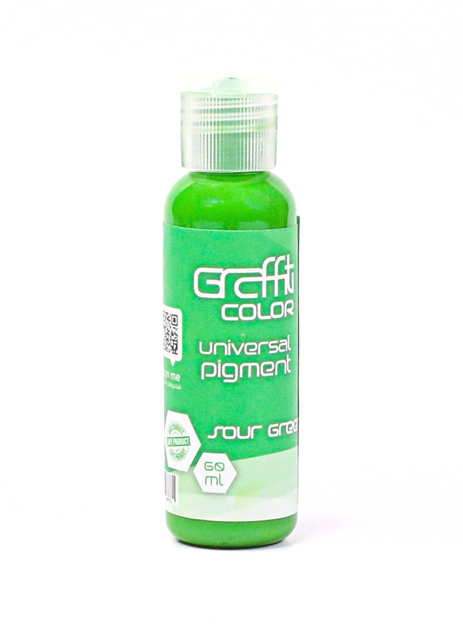 Graffiti Resin Graffiti Color Universal Pigment Sour Green 60 ml - Image 1