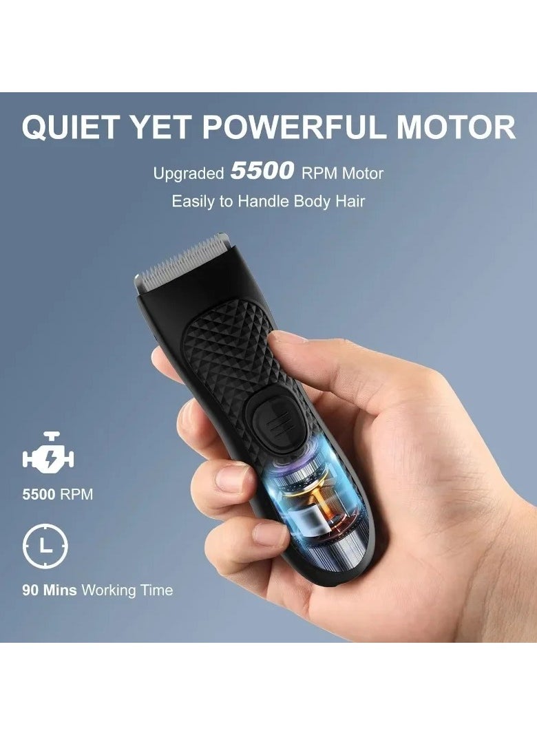 AROAQ Body Hair Trimmer Armpit and Leg Hair Electric Waterproof Painless Hair Remover  - Image 5