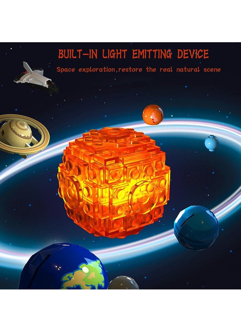 Solar System Creative Building Toys Educational Toys for Science Experiments Gifts for Children Ages 8-10-Ages 12-14 and up STEM Learning Kits 775 Piece - Image 2