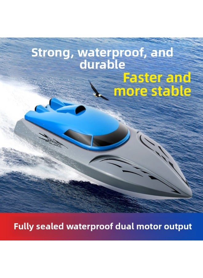 806 Hot-selling Remote Control Captain Endurance Electric Remote Control Boat High-speed Children's Remote Control Toy Manufacturers Direct Supply-Specifications:2.4g Red [color Box Packaging]]  - Image 3