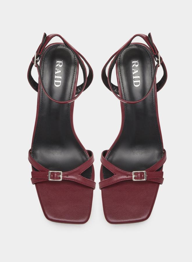 RAID Ilaa Block Heel Sandals with Buckle Detail - Image 5