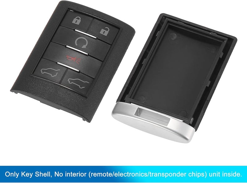 uxcell غطاء جهاز التحكم عن بعد بـ 6 أزرار لسيارة كاديلاك إسكاليد - Image 4