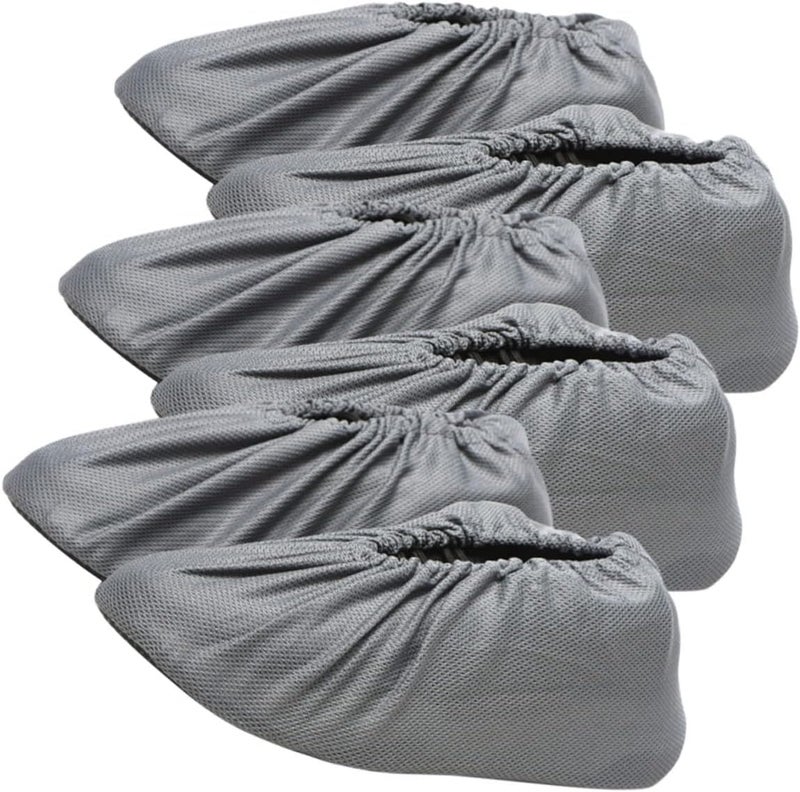 3pairs Indoor Shoe Breathable Mesh Protector for Home Use Portable Cloth for Boy Girl for Keeping Floors Clean Office and Machine Rooms - Image 1