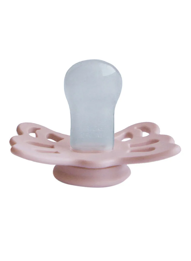 فريج Butterfly Anatomical Silicone Baby Pacifier 0-6M Blush Size 1