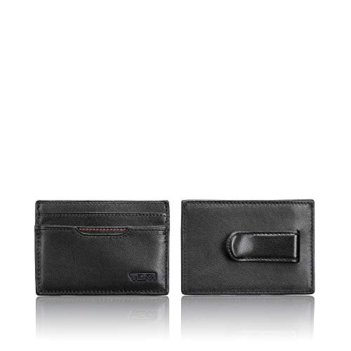TUMI - Delta Money Clip Card Case Wallet - RFID Blocking Wallet for Men - Premium Leather - Pockets & Card Holder - Black - Image 2