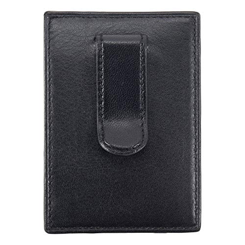 TUMI - Delta Money Clip Card Case Wallet - RFID Blocking Wallet for Men - Premium Leather - Pockets & Card Holder - Black - Image 3