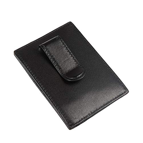 TUMI - Delta Money Clip Card Case Wallet - RFID Blocking Wallet for Men - Premium Leather - Pockets & Card Holder - Black - Image 4