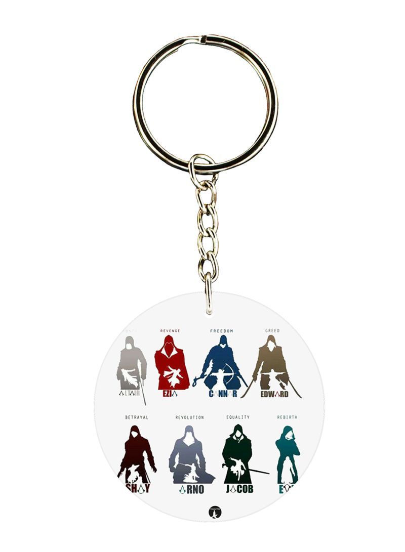 RKN Assassin's Creed Printed Keychain