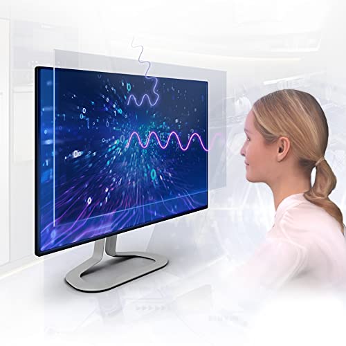 EZ-Pro Screen Protector Premium Anti Blue Light and Anti Glare Screen Protector (3 Pack) for 17 Inches Desktop Monitor with Aspect Ratio 5:4. Filter out Blue Light and relieve computer eye strain to help you sleep better - Image 1