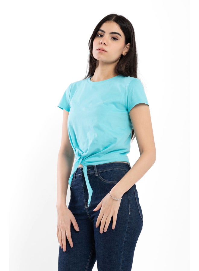 OR بلوزة نسائية بأكمام نصفية - Image 3