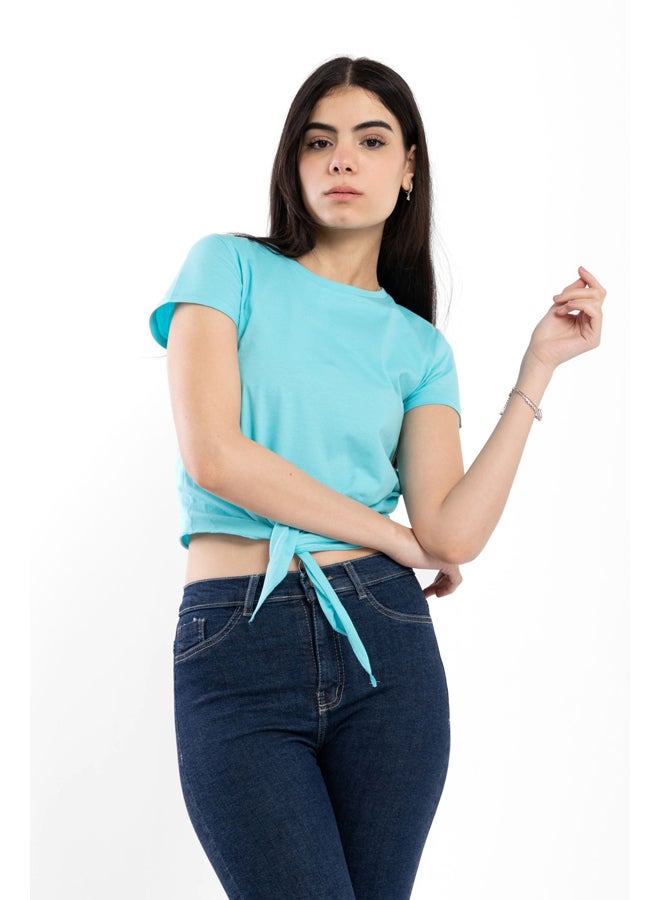 OR بلوزة نسائية بأكمام نصفية - Image 2