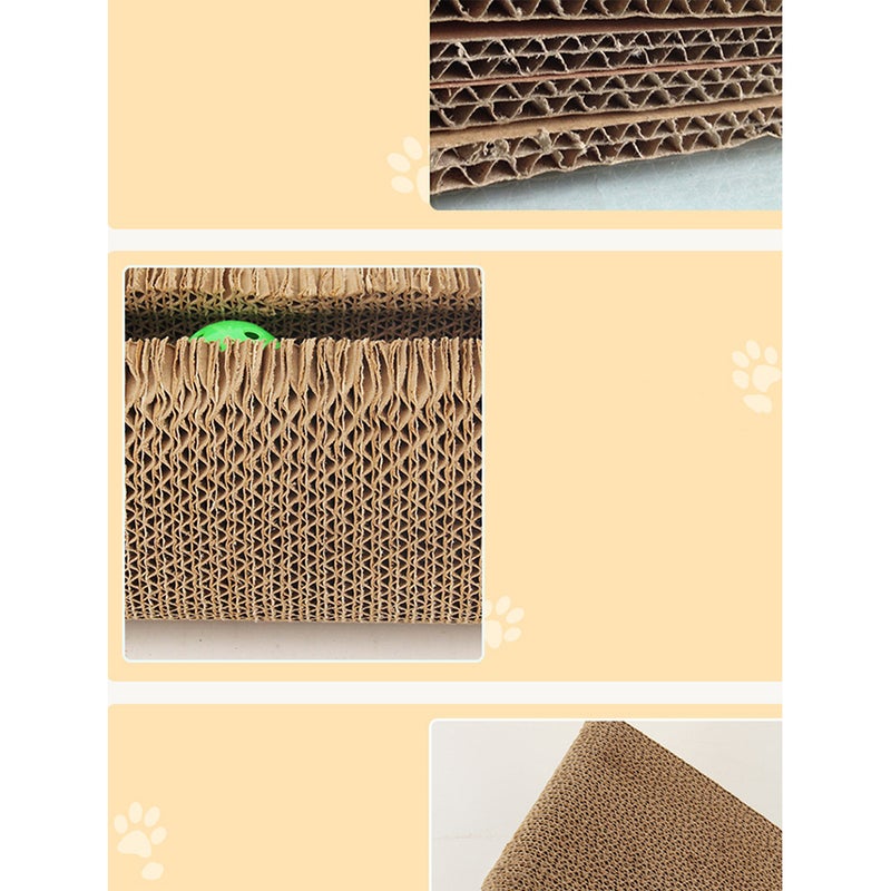 Kidle Cat Scratch Board Claw Grinding Device Cat Claw Board Corrugated Paper Cat Scratching Pad Cat Toy Grinding Board Cat Litter Toy - Image 5