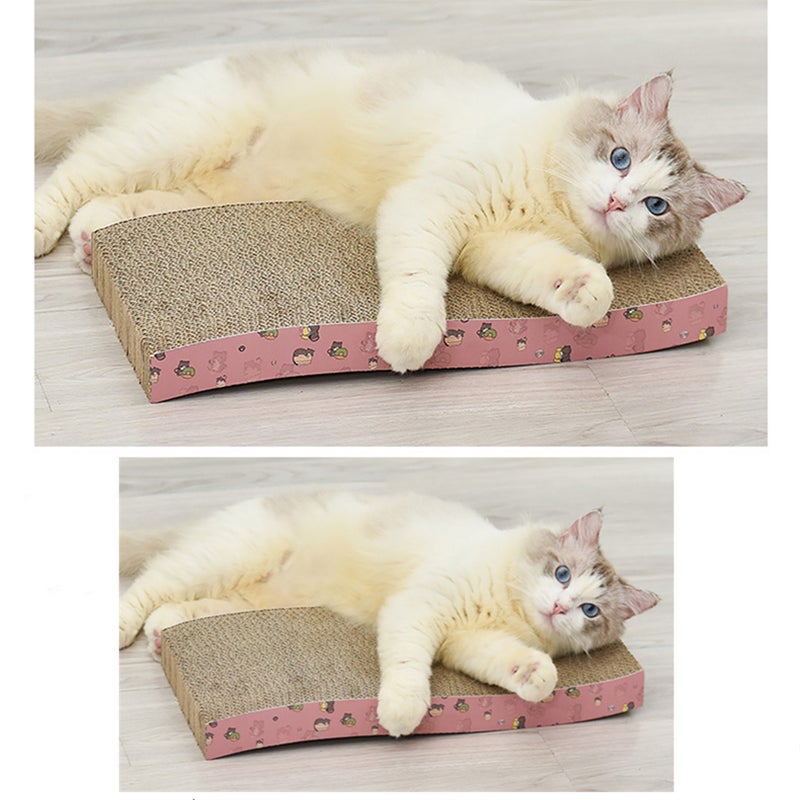 Kidle Cat Scratch Board Claw Grinding Device Cat Claw Board Corrugated Paper Cat Scratching Pad Cat Toy Grinding Board Cat Litter Toy - Image 2