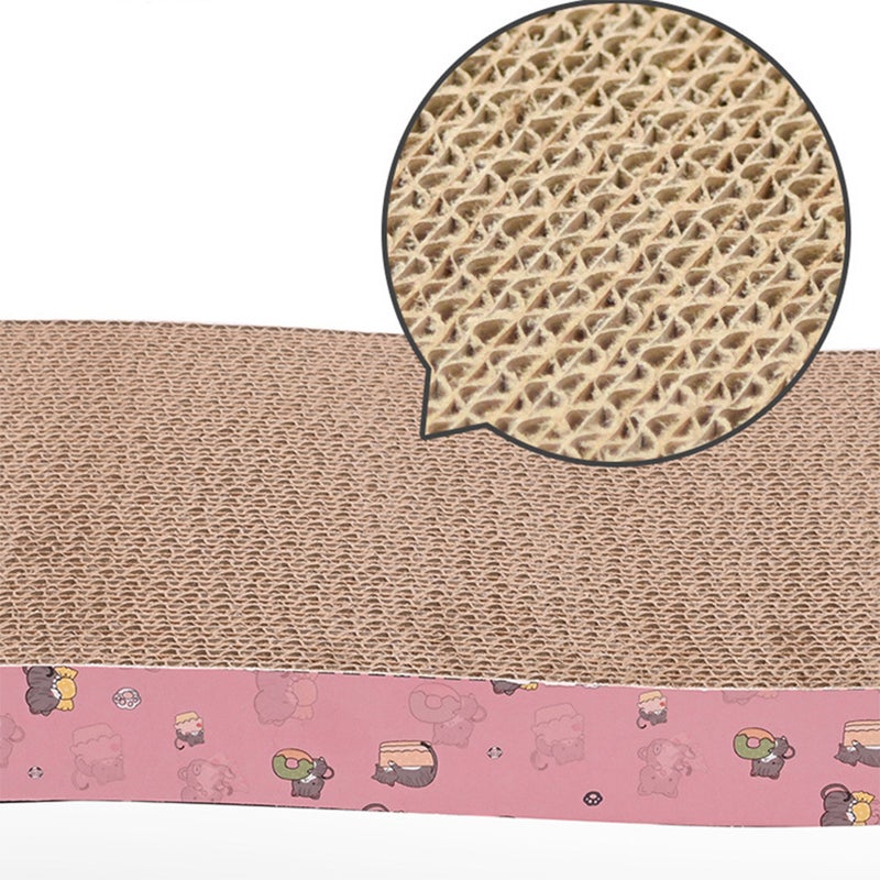 Kidle Cat Scratch Board Claw Grinding Device Cat Claw Board Corrugated Paper Cat Scratching Pad Cat Toy Grinding Board Cat Litter Toy - Image 4