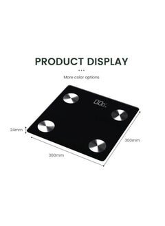 VIO Smart Digital Weighing Scale with Bluetooth Connectivity High Precision Sensors Tempered Glass Auto On Off LCD Display and App Integration for Body Weight and Health Tracking  - Image 4