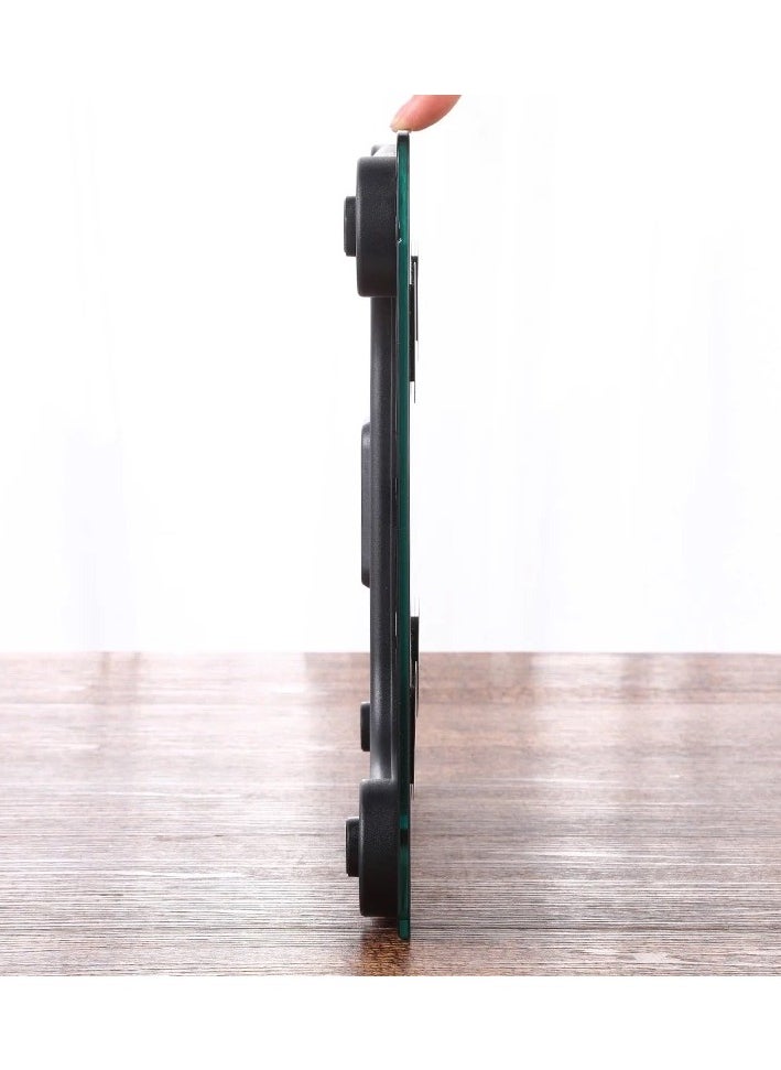 VIO - Smart Digital Weighing Scale with Bluetooth Connectivity High Precision Sensors Tempered Glass Auto On Off LCD Display and App Integration for Body Weight and Health Tracking - Image 1