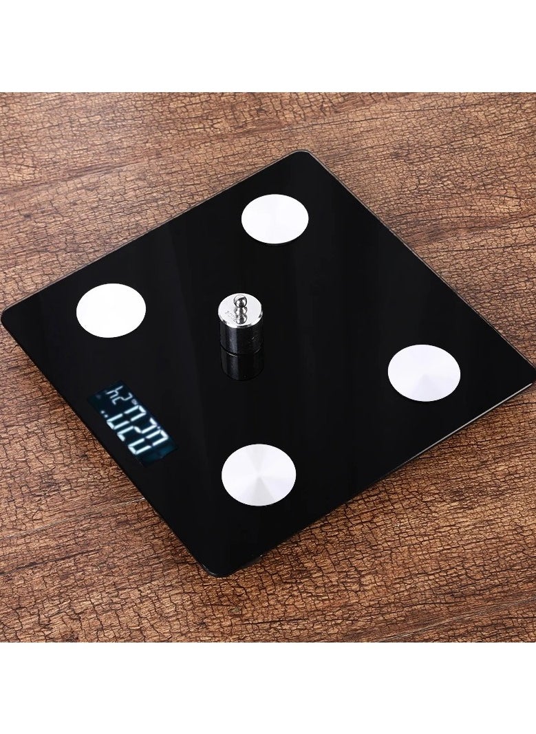 VIO - Smart Digital Weighing Scale with Bluetooth Connectivity High Precision Sensors Tempered Glass Auto On Off LCD Display and App Integration for Body Weight and Health Tracking - Image 1