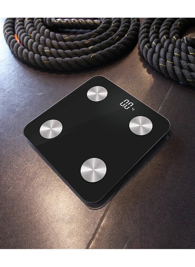 VIO - Smart Digital Weighing Scale with Bluetooth Connectivity High Precision Sensors Tempered Glass Auto On Off LCD Display and App Integration for Body Weight and Health Tracking - Image 1