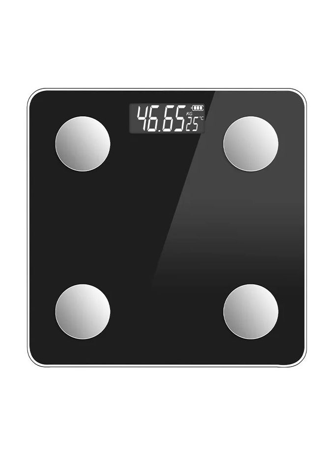 VIO - Smart Digital Weighing Scale with Bluetooth Connectivity High Precision Sensors Tempered Glass Auto On Off LCD Display and App Integration for Body Weight and Health Tracking - Image 1