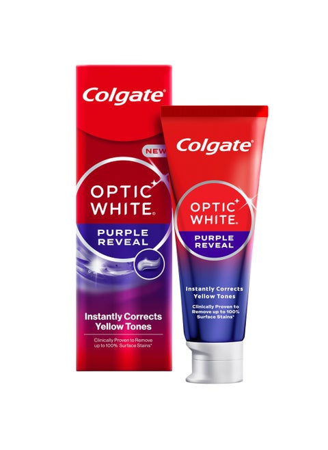 Optic White Purple Reveal Whitening Toothpaste 75ml
