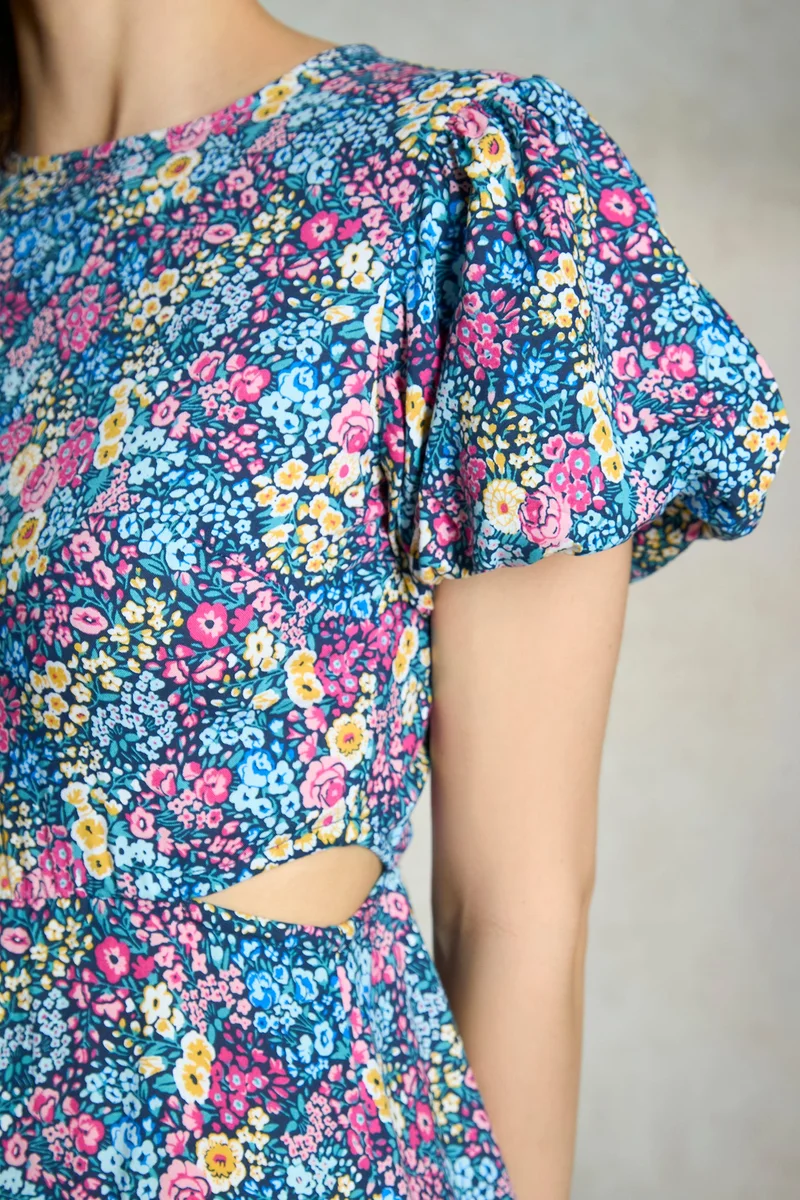 Virgio Floral Print Dress
