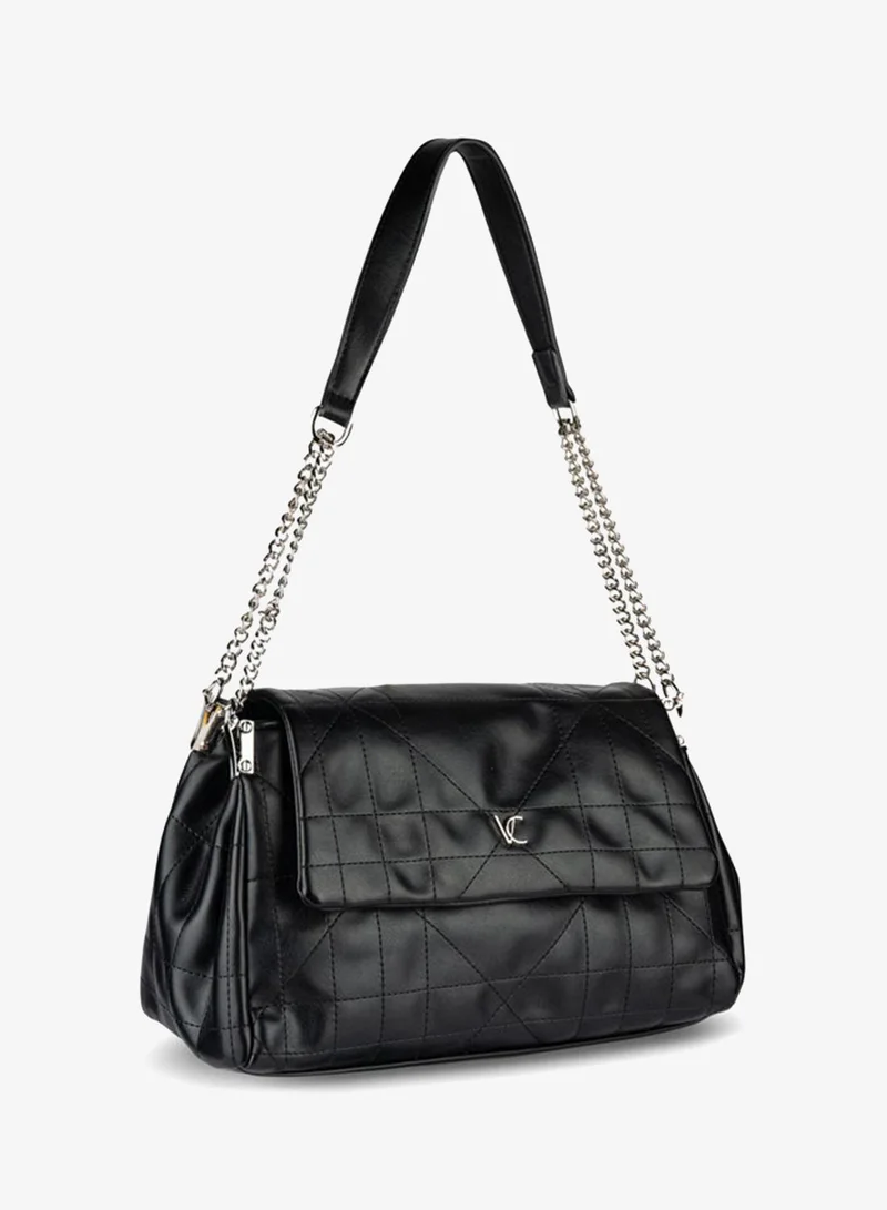 Vincci Women Chain Detailed Shoulder Bag