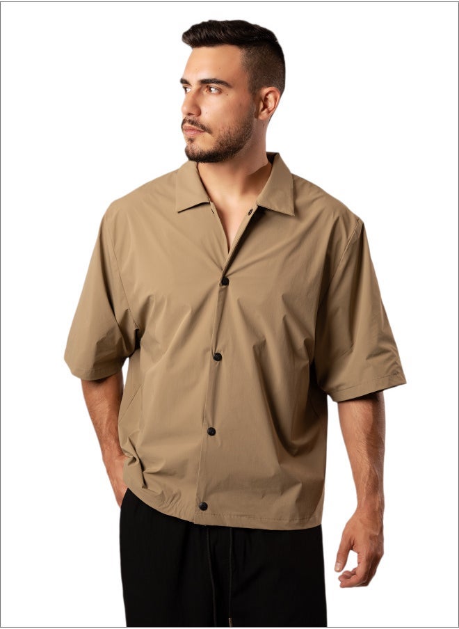 تنجيم سكواد تانجيم سكواد - شيرت بلا حدود بني - Image 1