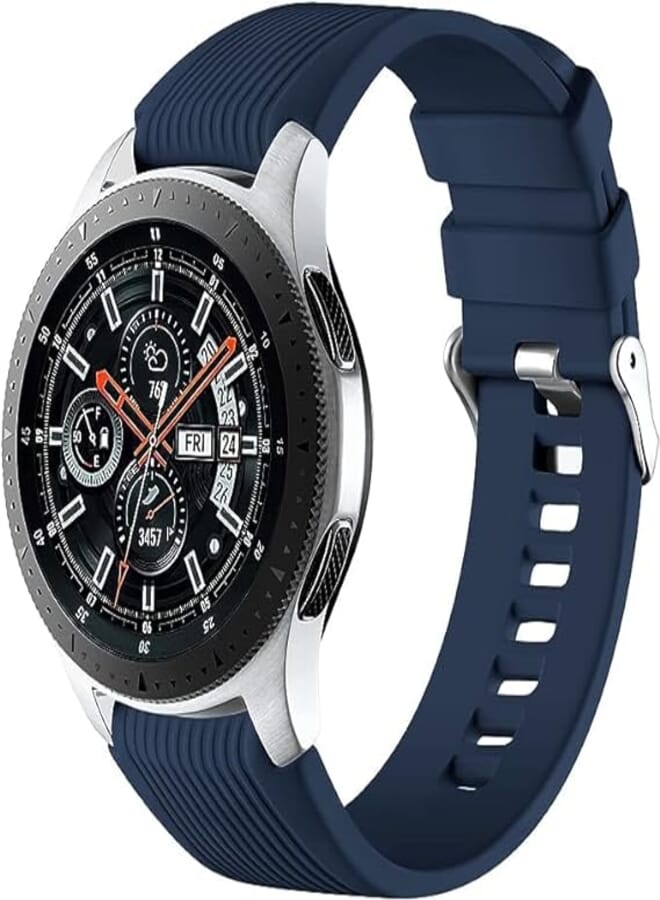 Next Next store Silicone Sport Band Compatible with Samsung Galaxy Watch 3 45mm/Gear S3 Frontier/Classic/Galaxy Watch 46mm/Huawei GT2 Pro/GT 2e/GT 46mm/GT2 46mm/Ticwatch Pro 3 22mm