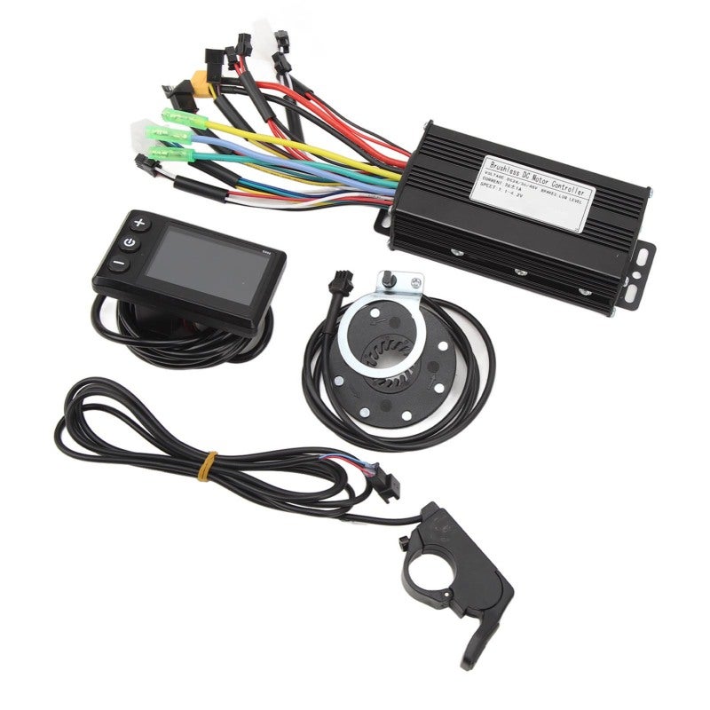 Bicycle Lithium Battery Retrofit Kit Sine Wave Controller 36V 48V 500W 750W Self Learning Ebike Conversion Kit - Metal Case Trimodal Controller for DIY Electric Bike - Image 3