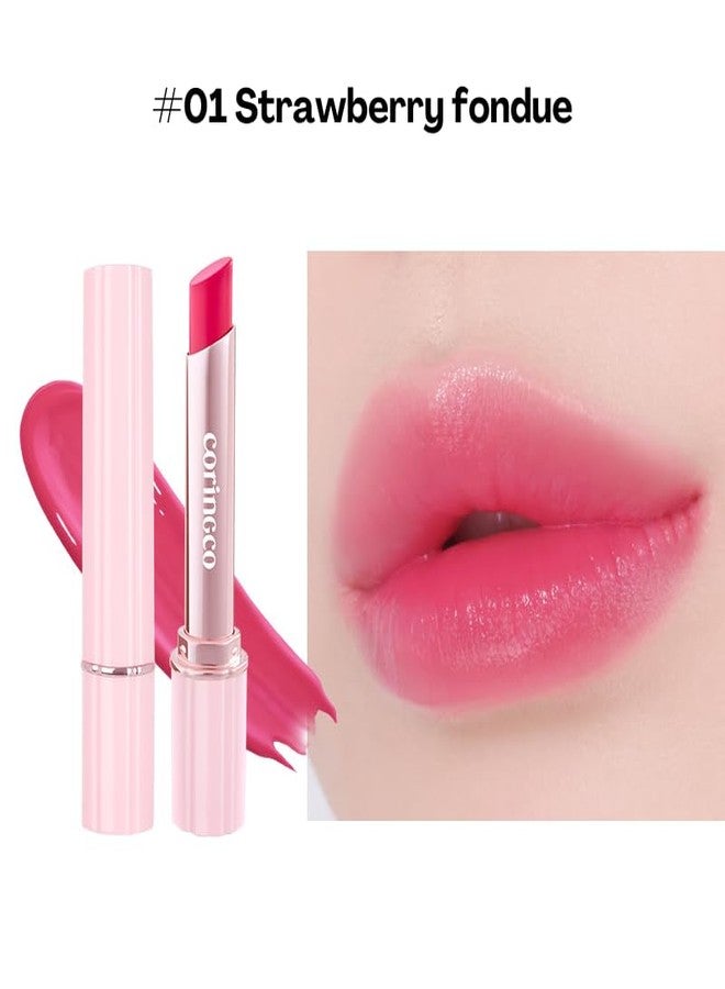 CORINGCO Pink Churros Plumping Glossy Lip Lipstick - Image 2