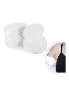 RATSAW Armpit Sweat Pads 100 Pcs Underarm Sweat Pads Self Adhesive Armpit Sweet Pads Prevents Stain Absorbs Sweat And Unpleasant Odour Armpit Sweat Pads For Men And Women  - Image 1