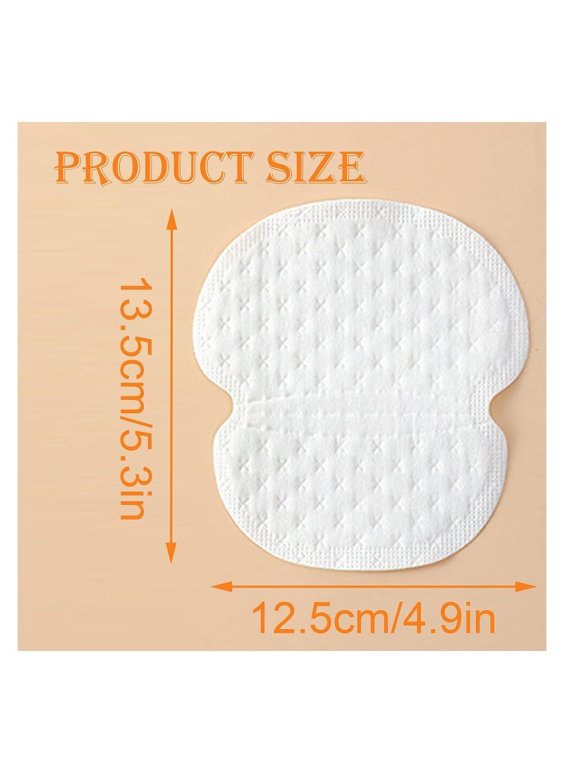RATSAW - Armpit Sweat Pads 100 Pcs Underarm Sweat Pads Self Adhesive Armpit Sweet Pads Prevents Stain Absorbs Sweat And Unpleasant Odour Armpit Sweat Pads For Men And Women - Image 1