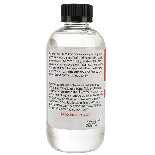 Gamblin Gamvar Picture Varnish - 8.5oz Bottle - Image 2