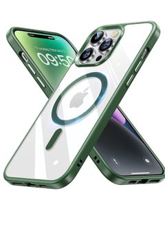 Case [2024 New] for Apple iPhone 15 Pro Case with MagSafe, [Strong Magnet] [Non-Yellowing] Magnetic Clear Slim Thin Cover for Apple iPhone 15 Pro Phone Case  - Image 1