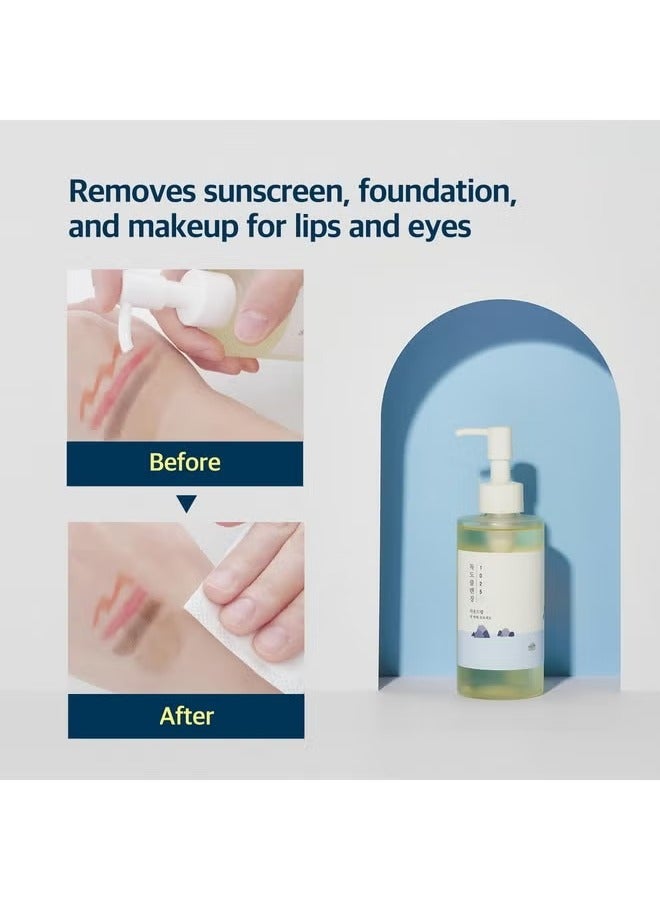 ROUND LAB 1025 Dokdo Cleansing Oil 200ml, Facial Oil Cleanser for Face, Deep Pore Cleansing, Makeup Blackhead Impurities Remover, Easy to Wash Off No Oily Residue, Korean Skin Care - Image 5